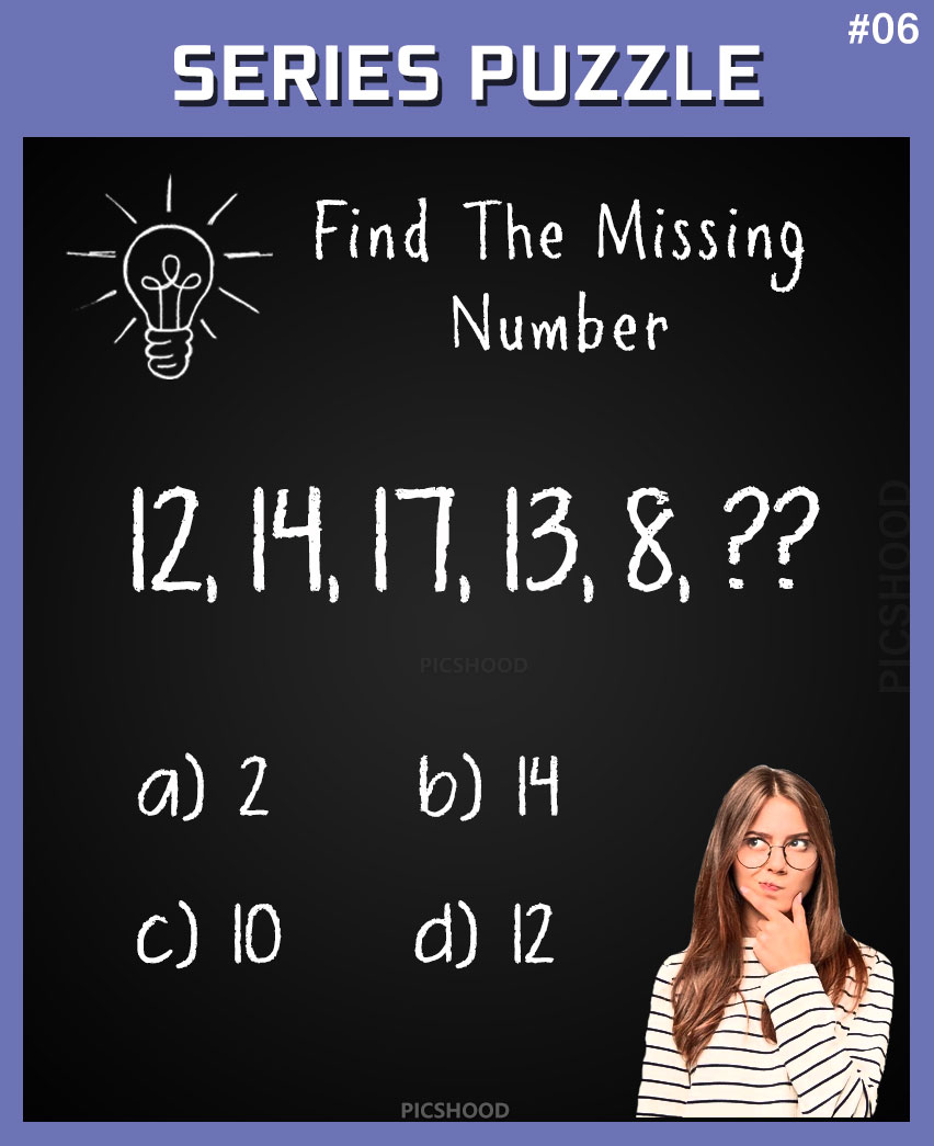 Find Number In Series Math Puzzles For Genius Find Number In Series Math Puzzles For Genius